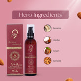 Hi9 Onion & Ginger Hair Oil | 200ml + Hi9 Pro-Keratin Shampoo | 300ml + FREE Almond Honey Body Lotion | 250ml